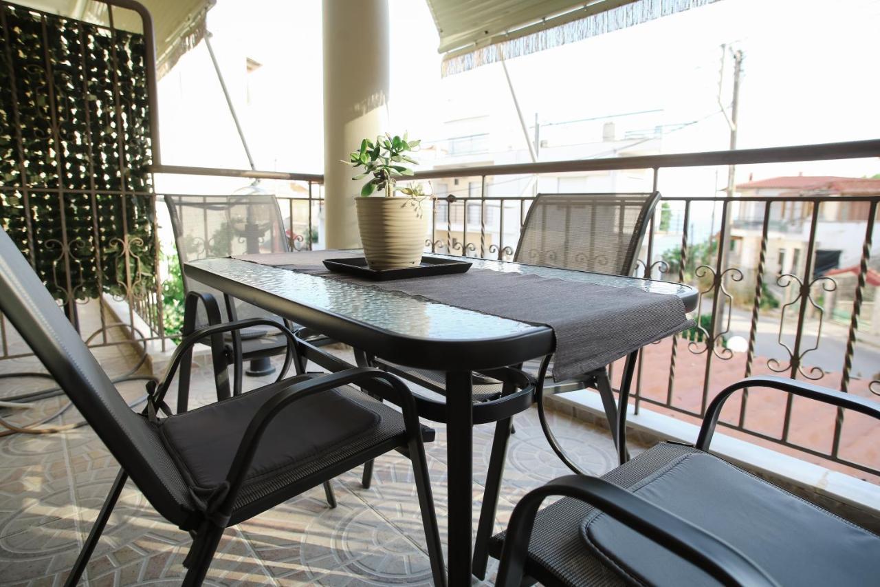 Roa Seaside Apartments Vergia Bagian luar foto