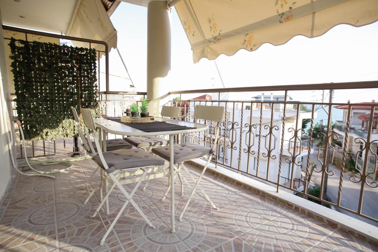 Roa Seaside Apartments Vergia Bagian luar foto
